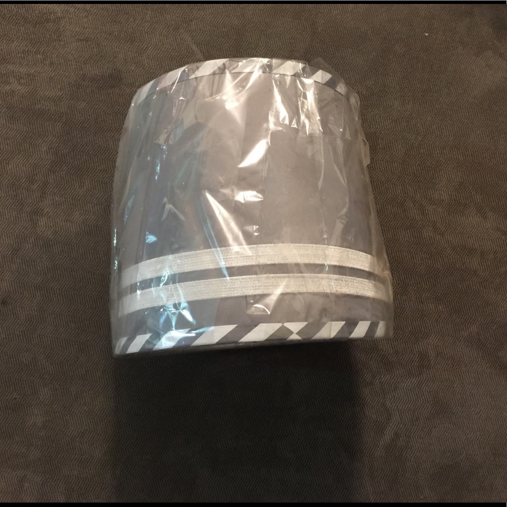 Koala grey and white lamp shade.